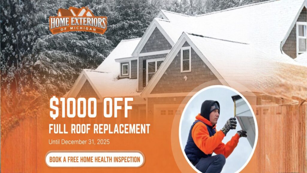 Why Replacing Your Roof Before It Leaks Is One of the Smartest Investments Michigan Homeowners Can Make