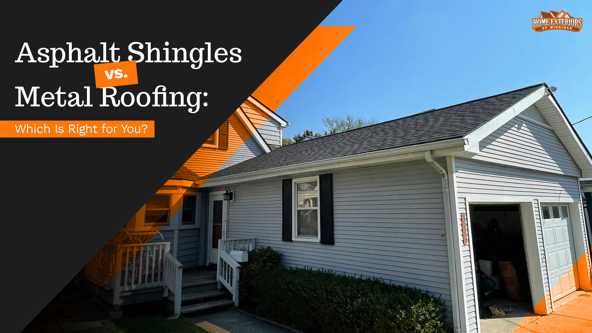 Asphalt Shingles vs. Metal Roofing: Which Is Right for You?