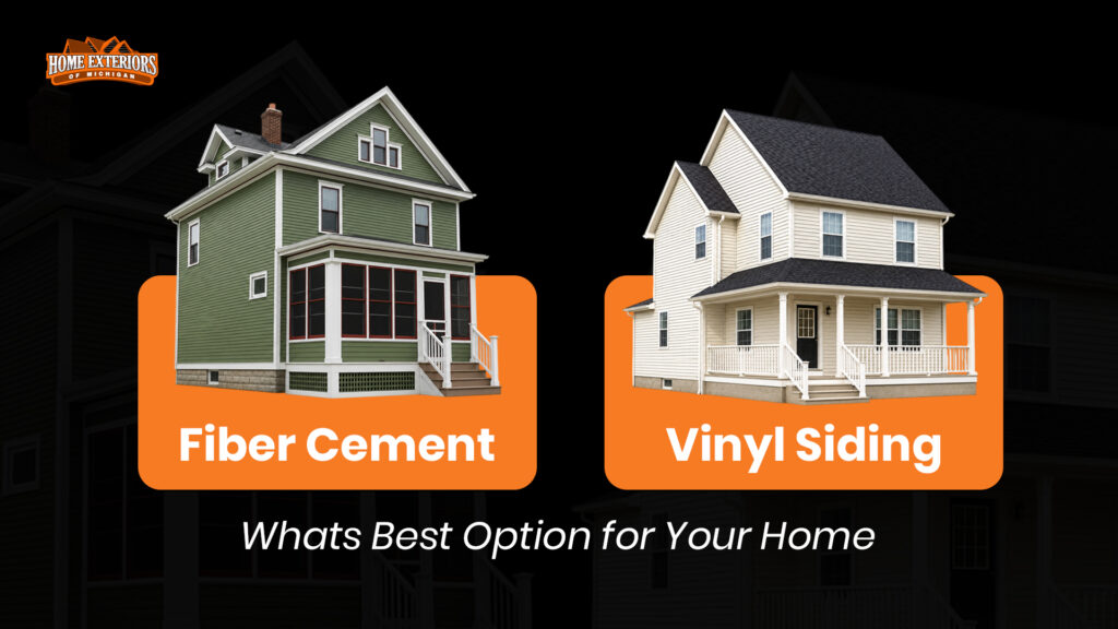 Fiber Cement vs. Vinyl Siding: What’s the Best Option for Your Home?